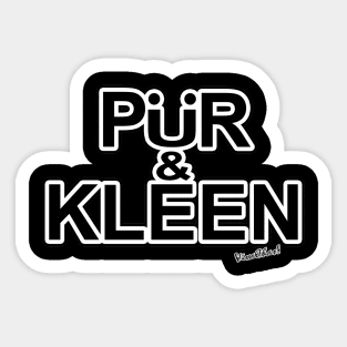 Pur & Kleen Gas Works Expanding on Your Back Sticker